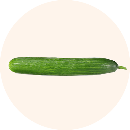 A cucumber.